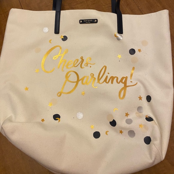 kate spade Handbags - Kate spade bin shopper tote- cheers darling